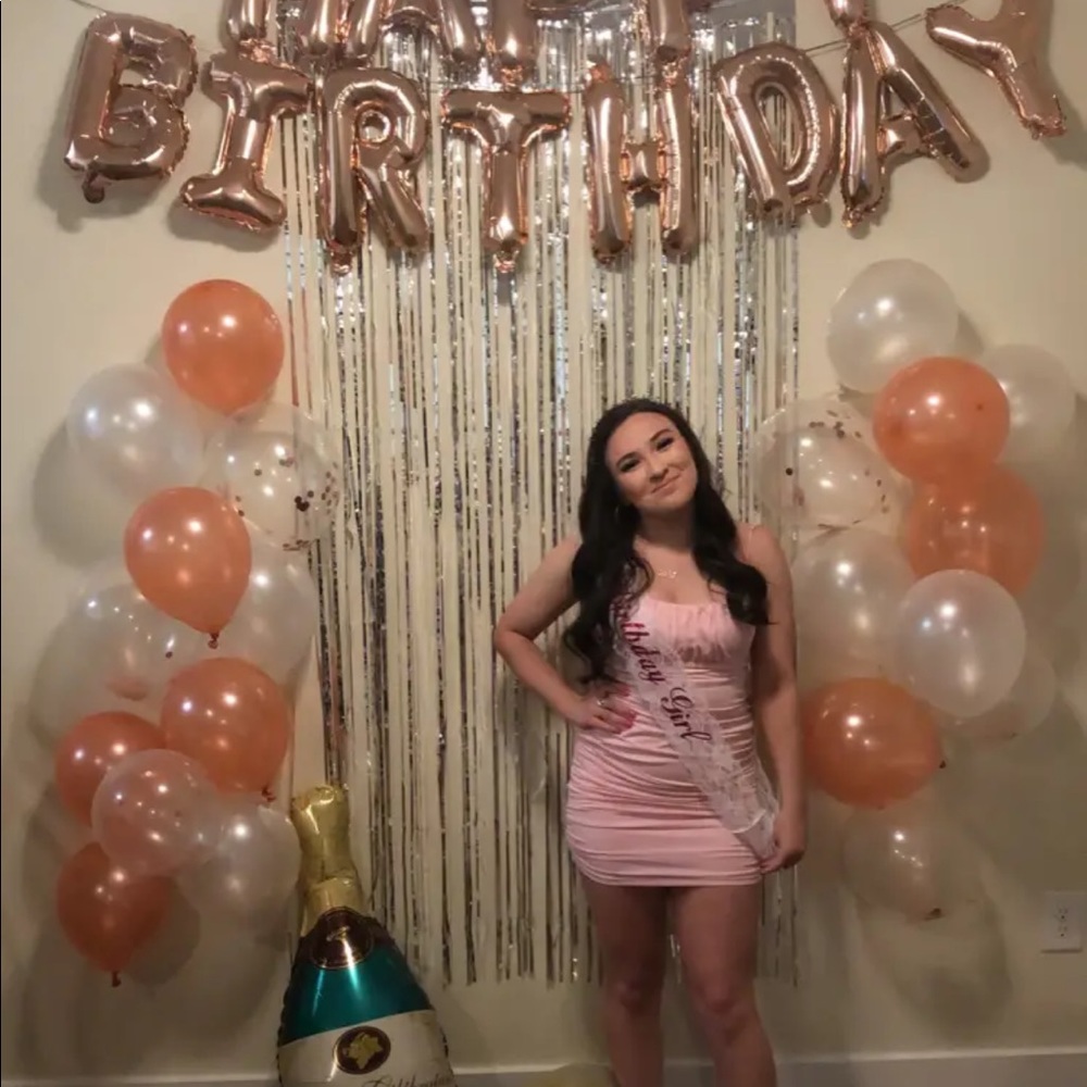 Pink Cocktail Dress